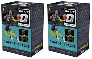 2021-22 Panini Donruss Optic Basketball Blaster Box 2x Lot 2021-22 Panini Donruss Optic Basketball Blaster Box 2x Lot