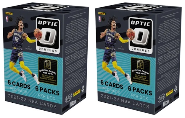 2021-22 Panini Donruss Optic Basketball Blaster Box 2x Lot Buy 2021-22 Panini Donruss Optic Basketball Blaster Box 2x Lot
