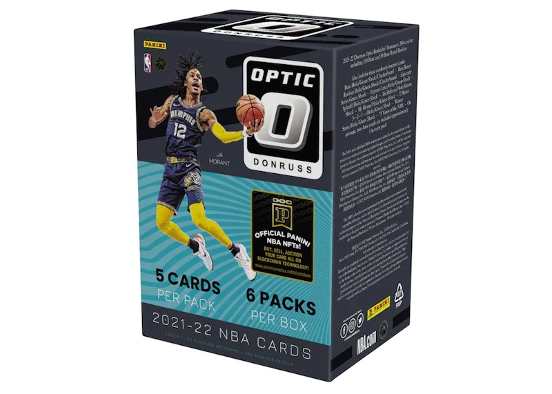 2021-22 Panini Donruss Optic Basketball Fanatics Exclusive Blaster Box (Green Shock Prizms)