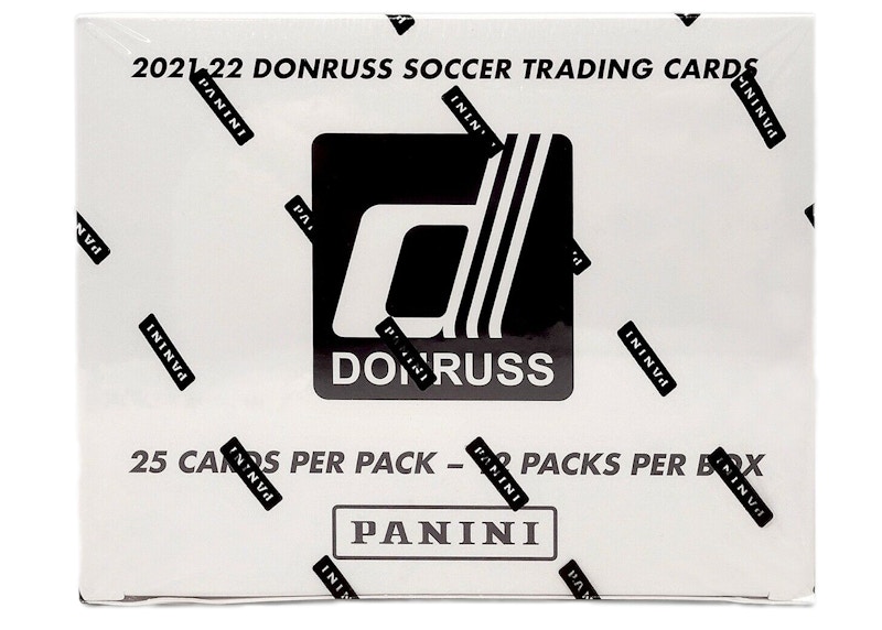 2021-22 Panini Donruss Soccer Factory Sealed Multi-Pack Fat Pack Box