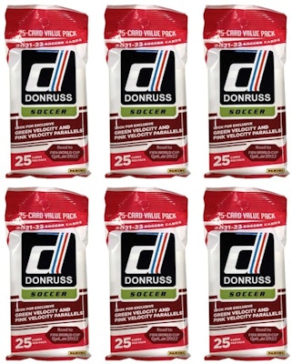 2021-22 Panini Donruss Soccer Fat Pack 6x lot Buy 2021-22 Panini Donruss Soccer Fat Pack 6x lot