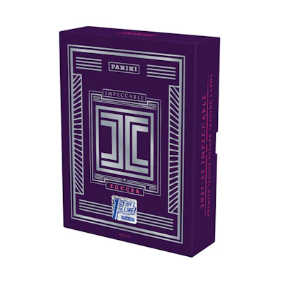 2021-22 Panini Impeccable Soccer 1st Off The Line Hobby Box