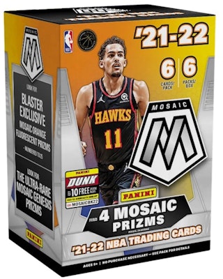 2021-22 Panini Mosaic Basketball Blaster Box Buy 2021-22 Panini Mosaic Basketball Blaster Box