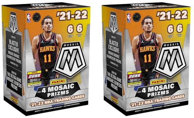 Lote 2x Caja Blaster Panini Mosaic Baloncesto 2021-22 Buy Lote 2x Caja Blaster Panini Mosaic Baloncesto 2021-22