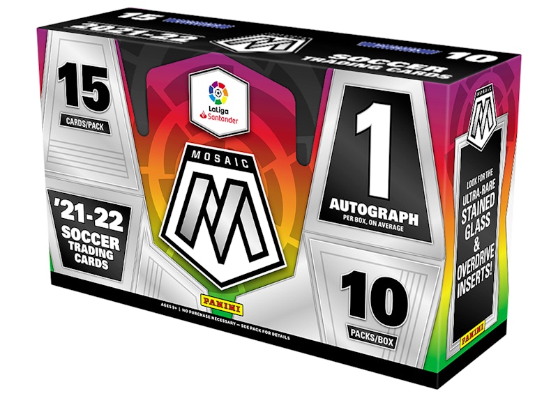 2021-22 Panini Mosaic LaLiga Soccer Hobby Box