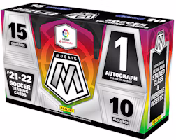 2021-22 Panini Mosaic LaLiga Soccer Hobby Box 2021-22 Panini Mosaic LaLiga Soccer Hobby Box