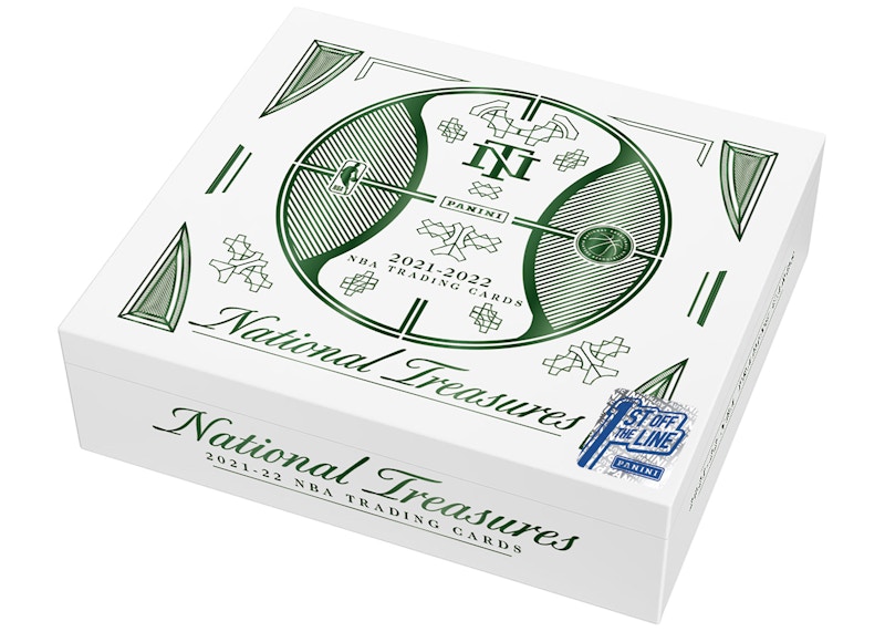 2021-22 Panini National Treasures Basketball 1st Off The Line Hobby Box