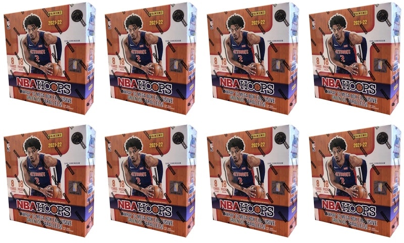 2021-22-panini-nba-hoops-basketball-fanatics-exclusive-mega-box-green-ice-parallels-8x-lot