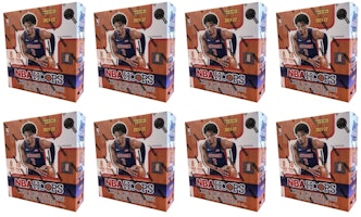 2021-22 Panini NBA Hoops Basketball Fanatics Exclusive Mega Box (Green Ice Parallels) 8x Lot 2021-22 Panini NBA Hoops Basketball Fanatics Exclusive Mega Box (Green Ice Parallels) 8x Lot