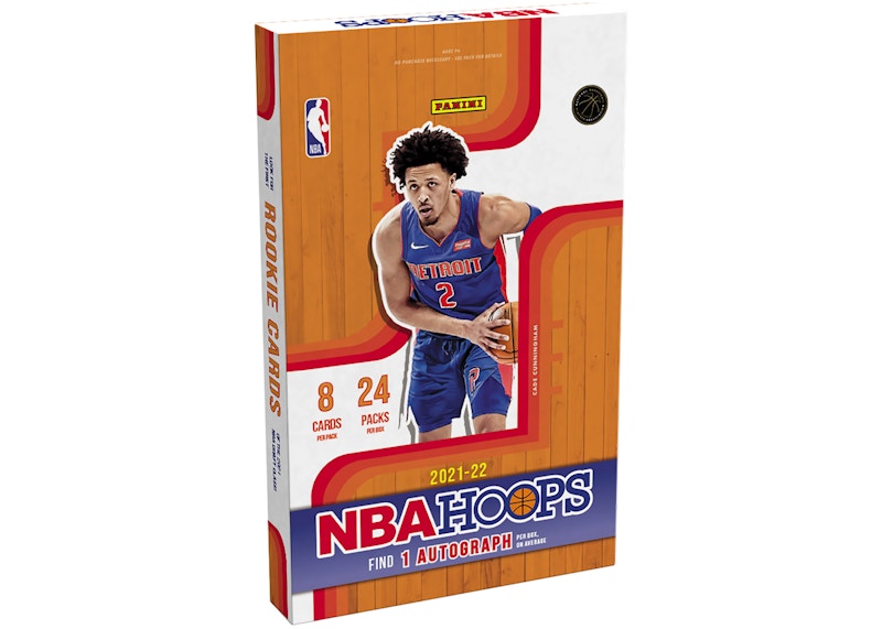 2021-22 Panini NBA Hoops Basketball Hobby Box
