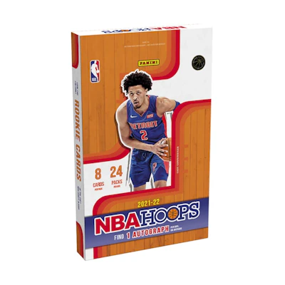 2021-22 Panini NBA Hoops Basketball Hobby Box