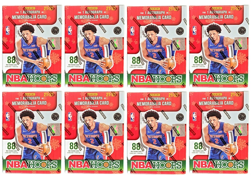 Buy Caja lote de 8 Panini NBA Hoops Holiday Blaster 2021-22 Baloncesto.