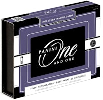 2021-22 Panini One and One Basketball Hobby Box 2021-22 Panini One and One Basketball Hobby Box