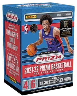 2021-22 Panini Prizm Basketball Blaster Box (Ice Prizms) Buy 2021-22 Panini Prizm Basketball Blaster Box (Ice Prizms)