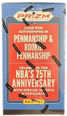 2021-22 Panini Prizm 籃球閃卡盒(冰晶卡)2倍量 Order 2021-22 Panini Prizm 籃球閃卡盒(冰晶卡)2倍量