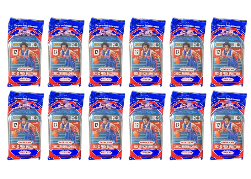 2021-22 Panini Prizm Basketball Cello Pack 12x Lot
