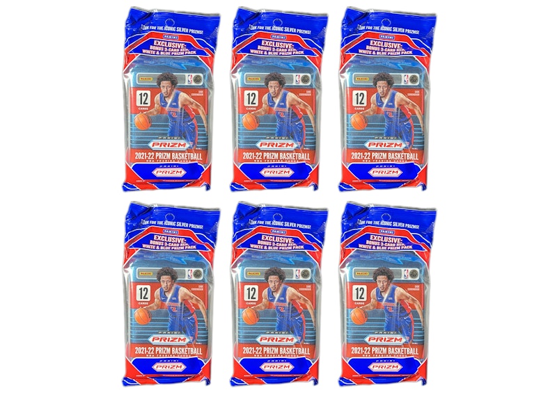 2021-22 Panini Prizm Basketball Cello Pack 6x Lot