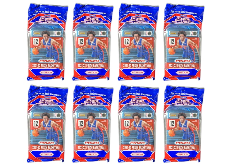 2021-22 Panini Prizm Basketball Cello Pack 8x Lot