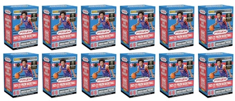 2021-22 Panini Prizm Basketball Fanatics Exclusive Blaster Box (Green Wave Prizms) 12x Lot 2021-22 Panini Prizm Basketball Fanatics Exclusive Blaster Box (Green Wave Prizms) 12x Lot