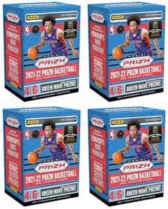 2021-22 Panini Prizm Basketball Fanatics Eksklusif Blaster Box (Green Wave Prizms) 4x Lot Buy 2021-22 Panini Prizm Basketball Fanatics Eksklusif Blaster Box (Green Wave Prizms) 4x Lot