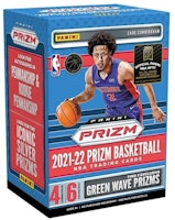 2021-22 Panini Prizm Basketball Fanatics Exclusive Blaster Box (Green Wave Prizms) 2021-22 Panini Prizm Basketball Fanatics Exclusive Blaster Box (Green Wave Prizms)