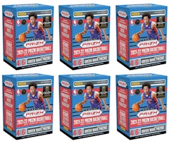 2021-22 Panini Prizm Basketball Fanatics Exclusive Blaster Box (Green Wave Prizms) 6x Lot 2021-22 Panini Prizm Basketball Fanatics Exclusive Blaster Box (Green Wave Prizms) 6x Lot