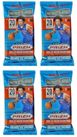 2021-22 Panini Prizm Basketball Hanger Pack (Orange Ice Prizms) 4x Lot 2021-22 Panini Prizm Basketball Hanger Pack (Orange Ice Prizms) 4x Lot