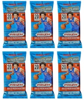2021-22 Panini Prizm Basketball Hanger Pack (Orange Ice Prizms) 6x Lot 2021-22 Panini Prizm Basketball Hanger Pack (Orange Ice Prizms) 6x Lot