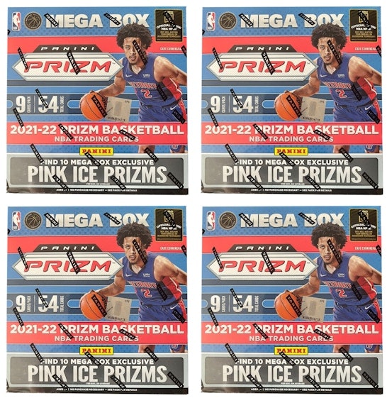 2021-22-panini-prizm-basketball-mega-box-pink-ice-prizms-4x-lot