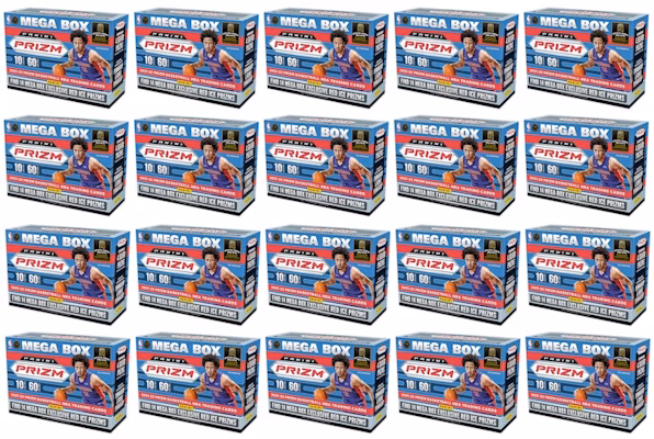 2021-22 Panini Prizm Basketball Mega Box (Red Ice Prizms) 20x Lot Buy 2021-22 Panini Prizm Basketball Mega Box (Red Ice Prizms) 20x Lot