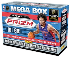 2021-22 Panini Prizm Basketball Mega Box (Red Ice Prizms) 2021-22 Panini Prizm Basketball Mega Box (Red Ice Prizms)