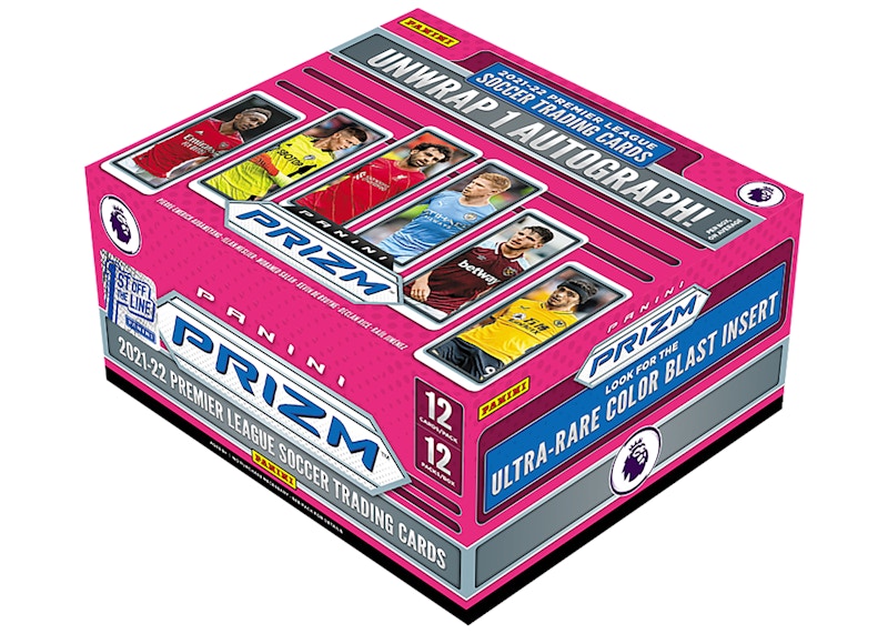 2021-22 Panini Prizm Premier League Soccer 1st Off The Line Box
