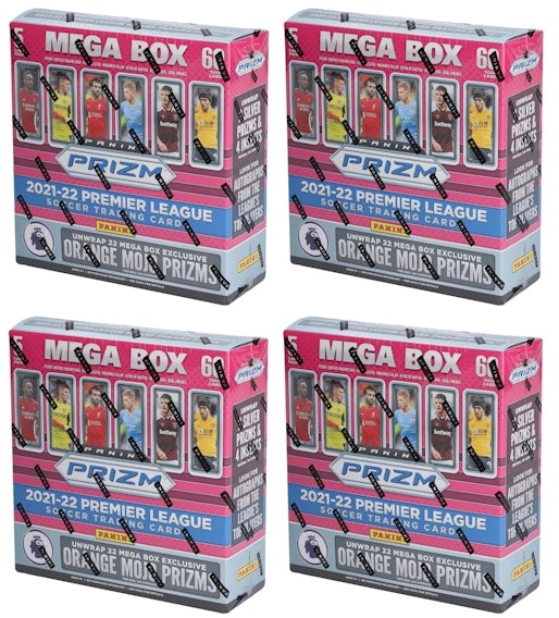 2021-22-panini-prizm-premier-league-soccer-fanatics-exclusive-mega-box-orange-mojo-prizms-4x-lot