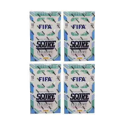 2021-22 Panini Score FIFA Soccer Retail Box (European Exclusive) 4x Lot