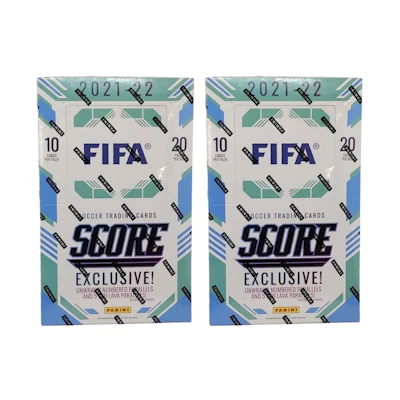 2021-22 Panini Score FIFA Soccer Retail Box (European Exclusive) 2x Lot