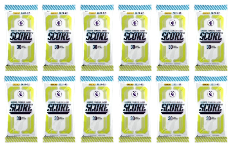2021-22-panini-score-premier-league-soccer-fat-pack-uk-exclusive-12x-lot