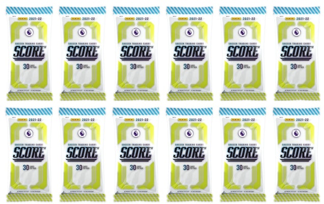 2021-22 Panini Score Premier League Soccer Fat Pack (UK Exclusive) 12x lot Buy 2021-22 Panini Score Premier League Soccer Fat Pack (UK Exclusive) 12x lot