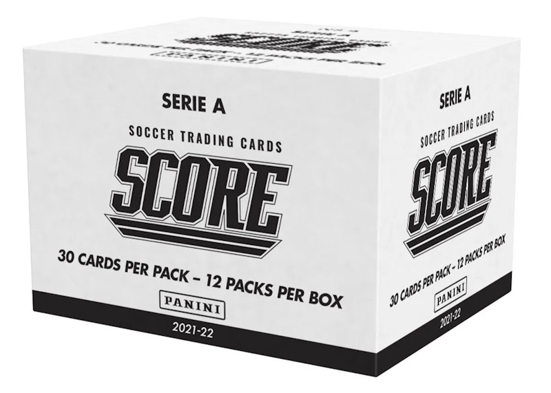 2021-22 Panini Score Serie A Soccer Factory Sealed Multi-Pack Cello Fat Pack Box (Italy Exclusive)