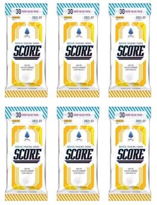 2021-22 Panini Score Serie A Soccer Fat Pack (Italy Exclusive) 6x lot Buy 2021-22 Panini Score Serie A Soccer Fat Pack (Italy Exclusive) 6x lot