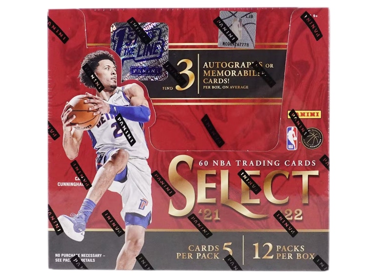 2021-22 Panini Select Basketball 1st Off The Line Hobby Box