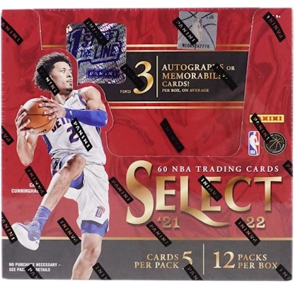 2021-22 Panini Select Basketball 1st Off The Line Hobby Box Buy 2021-22 Panini Select Basketball 1st Off The Line Hobby Box