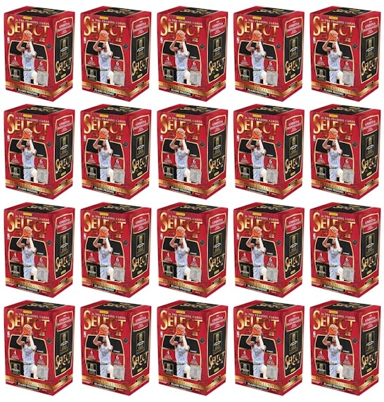 2021-22-panini-select-basketball-blaster-box-flash-prizms-20x-lot