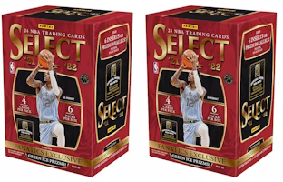 2021-22 Panini Select Basketball Fanatics Exclusive Blaster Box (Green Ice Prizms) 2x Lot 2021-22 Panini Select Basketball Fanatics Exclusive Blaster Box (Green Ice Prizms) 2x Lot
