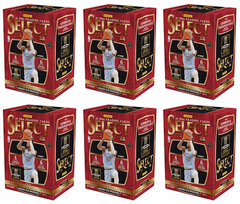 2021-22 Panini Select Basketball Fanatics Exclusive Blaster Box (Green Ice Prizms) 6x Lot Buy 2021-22 Panini Select Basketball Fanatics Exclusive Blaster Box (Green Ice Prizms) 6x Lot