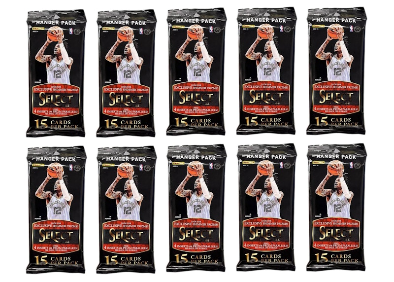 2021-22 Panini Select Basketball Hanger Pack 10x Lot