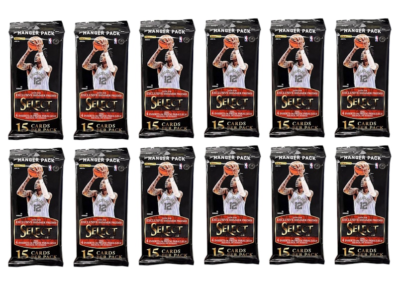 2021-22 Panini Select Basketball Hanger Pack 12x Lot