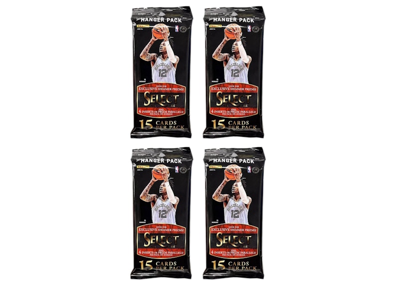 2021-22 Panini Select Basketball Hanger Pack 4x Lot