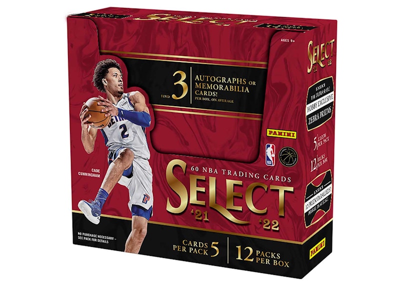 Buy 2021-22 Panini Select 籃球嗜好盒