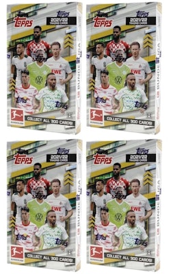 2021-22 Topps Bundesliga Soccer Hobby Box 4x Lot Buy 2021-22 Topps Bundesliga Soccer Hobby Box 4x Lot