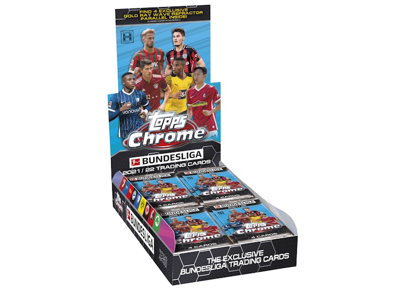 2021-22 Topps Chrome Bundesliga Soccer Hobby Lite Box